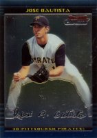 2002 Bowman Chrome #348 Jose Bautista Baseball Card