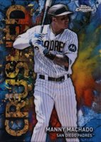 2023 Topps Chrome Update Crushed #C17 Manny Machado Baseball Card