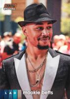 2020 Stadium Club #218 Mookie Betts Chrome-Orange Refractor Baseball Card