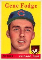 1958 Topps #449 Gene Fodge Baseball Card
