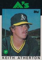 1986 Topps #353 Keith Atherton Baseball Card