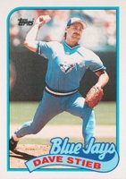 1989 Topps #460 Dave Stieb Baseball Card