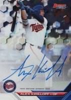 2016 Bowman's Best Best of 2016 Autograph #B16AK Alex Kirilloff Baseball Card