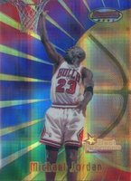 1997 Bowman's Best #96 Michael Jordan Atomic Refractor Basketball Card