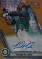 2019 Bowman's Best Best of 2019 Autographs #B19JK Jarred Kelenic Gold Refractor Baseball Card