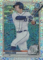 2020 Bowman Draft #BD121 Spencer Torkelson Chrome-Sparkle Refractor Baseball Card