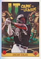 2022 Bowman Chrome It Came to the League #ICFL15 Oscar Colas Baseball Card