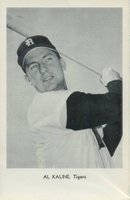 1961 Jay Publishing # Al Kaline Swinging Baseball Card