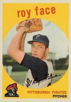 1959 Topps #339 Roy Face Baseball Card
