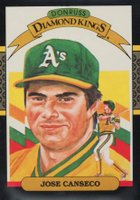 1987 Donruss #6 Jose Canseco Diamond Kings Baseball Card