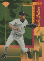 1996 Leaf #211 Derek Jeter Press Proof-Gold Baseball Card