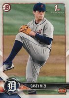 2018 Bowman Draft #BD1 Casey Mize Baseball Card