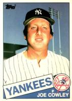1985 Topps Tiffany #769 Joe Cowley Baseball Card