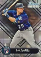 2022 Bowman Sterling #BSR4 Cal Raleigh Baseball Card