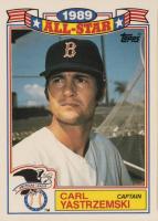 1990 Topps All-Star Glossy Set of 22 #22 Carl Yastrzemski Baseball Card