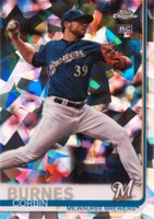 2019 Topps Chrome Sapphire Edition #94 Corbin Burnes Baseball Card