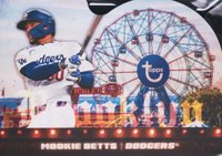 2024 Topps Brooklyn Collection #22 Mookie Betts Die-Cut Baseball Card