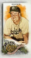 2022 Topps Allen & Ginter #154 Duke Snider Mini Baseball Card