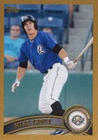 2011 Topps Pro Debut #263 Mike Trout Gold Baseball Card