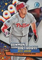 2018 Bowman Birthdays Chrome #BB-RH Rhys Hoskins Baseball Card