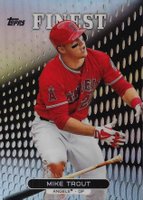 2013 Finest #1 Mike Trout Refractor Baseball Card