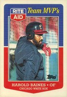 1988 Rite Aid #16 Harold Baines Baseball Card