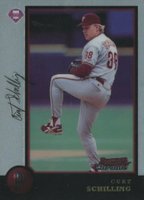 1998 Bowman Chrome #51 Curt Schilling Baseball Card