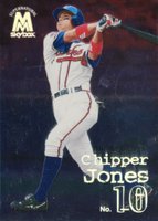 1999 Skybox Molten Metal #143 Chipper Jones Baseball Card