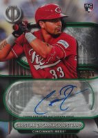 2024 Topps Tribute Tribute Autographs #TACE Christian Encarnacion-Strand Green Baseball Card