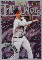 2023 Topps Finest Flashbacks #149 Vaughn Grissom Refractor Baseball Card