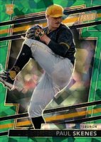 2024 Panini National Sports Collectors Convention VIP Gold Prospects #RP12 Paul Skenes Green Sparkle Baseball Card