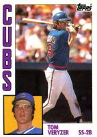 1984 Topps #117 Tom Veryzer Baseball Card