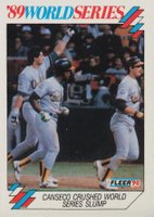 1990 Fleer World Series #5 Jose Canseco Baseball Card