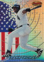 1997 Bowman's Best International #BBI1 Frank Thomas Refractor Baseball Card