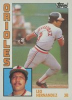 1984 Topps #71 Leo Hernandez Baseball Card