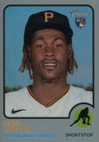 2022 Topps Heritage #157 Oneil Cruz Chrome-Silver Refractor Baseball Card