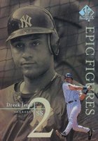 1999 SP Authentic Epic Figures #E18 Derek Jeter Baseball Card