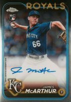 2024 Topps Chrome Rookie Autographs #RAJM James Mcarthur Baseball Card