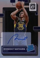 2022 Panini Donruss Optic #209 Bennedict Mathurin Signature-Holo Basketball Card
