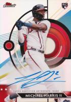 2023 Topps Finest Finest Autographs #MH Michael Harris II Baseball Card