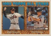 1994 Topps #387 Jeff Blauser/Cal Ripken Jr. Baseball Card