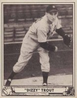 1940 Play Ball #44 Dizzy Trout Baseball Card