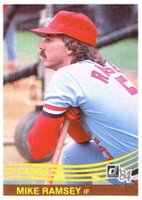 1984 Donruss #382 Mike Ramsey Baseball Card