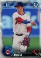 2016 Bowman Draft  #BDC32 Nolan Jones Chrome-Refractor Baseball Card