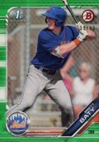 2019 Bowman Draft #BD39 Brett Baty Green Baseball Card