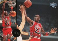 1994 Upper Deck MJ Rare Air Decade of Dominance #J10 Michael Jordan Basketball Card