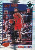2019 Panini Hoops Premium Stock #295 Coby White Pulsar Basketball Card