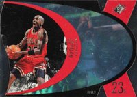 1997 SPx Die-Cut #5 Michael Jordan Basketball Card