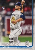 2019 Topps Update  #US263 Chris Paddack Pitching Baseball Card