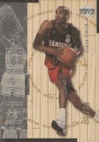 1998 Upper Deck Hardcourt Jordan Holding Court #J1 Michael Jordan/Steve Smith Silver Basketball Card